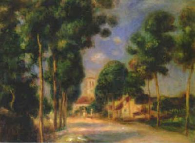 Pierre Renoir The Road To Essoyes Germany oil painting art